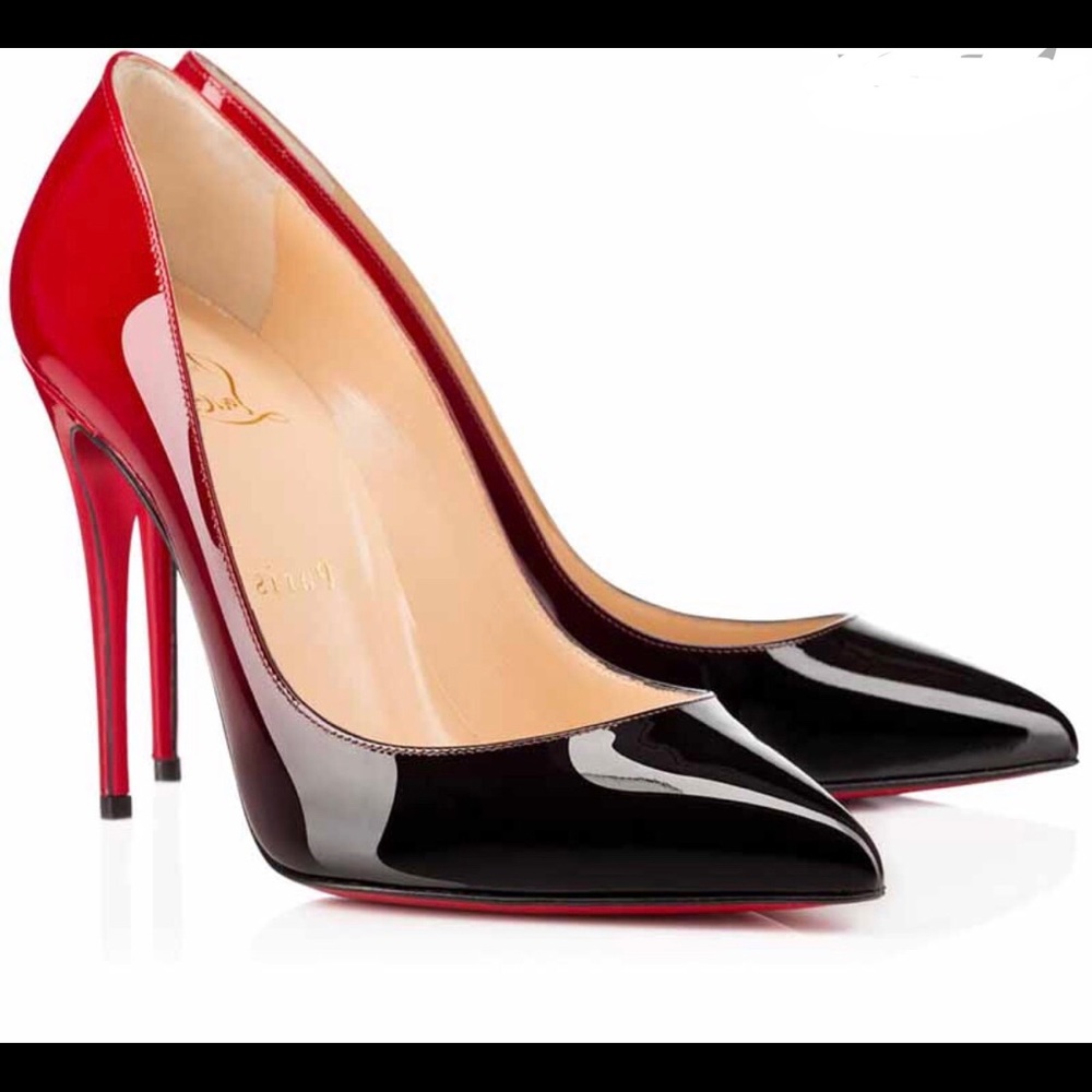 Christian Louboutin Pigalle Follies Degrade Sz 38